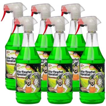 Alu-Duivel Speciaal velgenreiniger – 6 × 1000 ml, Auto diversen, Verzenden