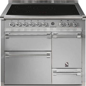 Steel A10FFF-D-5FI Ascot Fornuis Inductiekookplaat7399, Ophalen of Verzenden, Nieuw, Vrijstaand, Energieklasse A of zuiniger