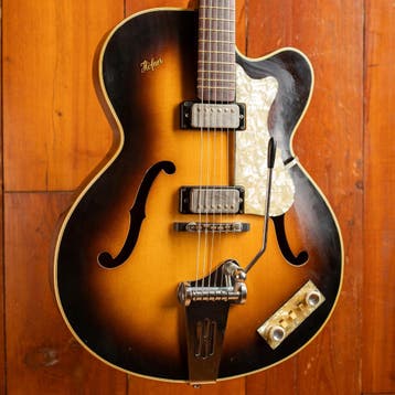 Hofner 4500 V2 1960s Sunburst, Ophalen of Verzenden, Nieuw