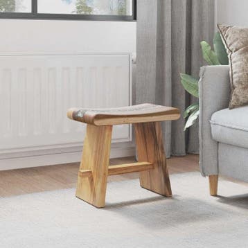 Douchekruk Massief Suar Hout - Natuurlijk Design 50 x 30 x 4, Verzenden, Nieuw