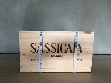 2022 Tenuta San Guido, Sassicaia - Bolgheri DOC - 6 Flessen, Nieuw