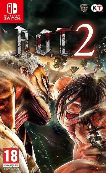 Switch A.O.T. Attack on Titan 2, Verzenden, Zo goed als nieuw
