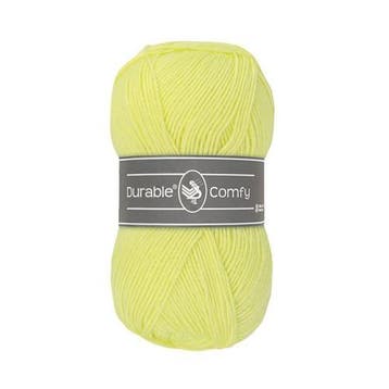 Durable Comfy 308 Pastel Yellow - Haakgaren / Breigaren, Ophalen of Verzenden, Nieuw, Breien of Haken, Wol of Garen