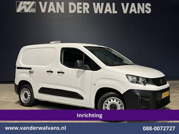 Peugeot Partner | 1.5 BlueHDI 102pk L1H1 Inrichting Euro6, Gebruikt, Euro 6, Wit, Dealer onderhouden