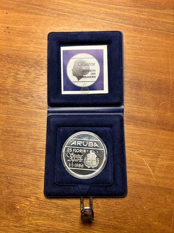 Aruba. Beatrix. 25 Florin 1986 (Zonder minimumprijs)
