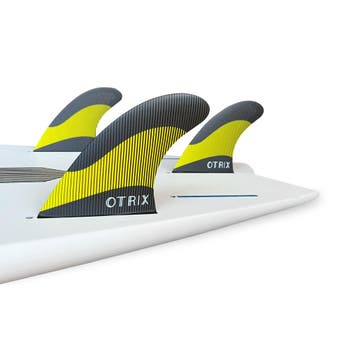 Otrix Fiberglass Thruster Fin Set - L (Nieuw), Watersport en Boten, Golfsurfen, Verzenden, Nieuw