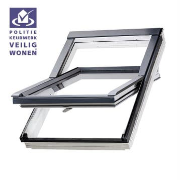 Fakro tuimeldakraam FTU-V U3 PK (55°) 134x98 cm, Doe-het-zelf en Verbouw, Glas en Ramen, Verzenden, 80 tot 120 cm, 80 tot 120 cm