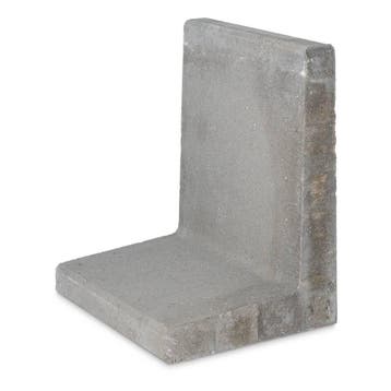 Betonnen L-element 50x40x60 grijs, Ophalen of Verzenden, Nieuw, Beton