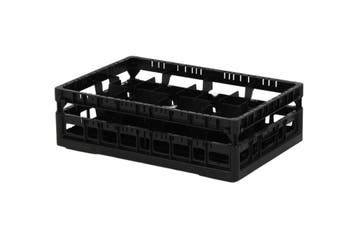 Vaatwaskorf Clixrack 600 x 400 mm zwart - glashoogte max., Ophalen of Verzenden, Nieuw