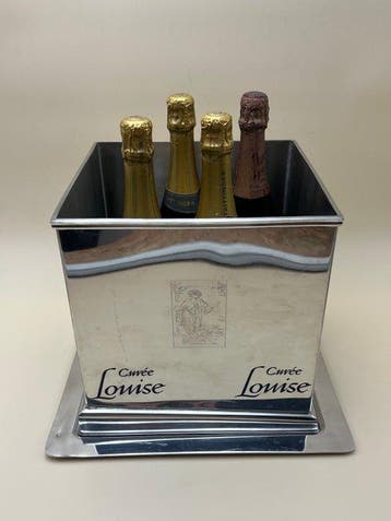 Pommery - Champagne koeler - Cuvée Louise - Tin -