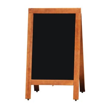 Olympia houten stoepbord 120x70cm, Verzenden