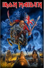 Iron Maiden - Maiden England Textielposter off. merchandise, Verzamelen, Ophalen of Verzenden, Nieuw, Poster, Artwork of Schilderij