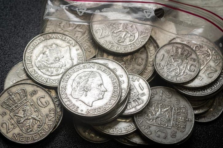 Zilver kopen? Guldens & rijksdaalders van Juliana per kilo, Postzegels en Munten, Munten | Nederland, Losse munt, Overige waardes