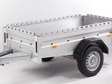 Humbaur reling set - geschikt voor opvouwbare bakwagen, Ophalen of Verzenden, Nieuw