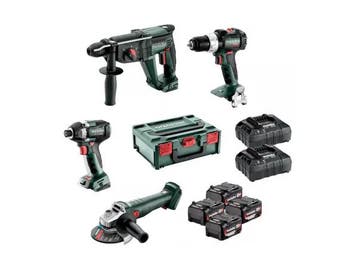 Veiling - Metabo combo set 5,2Ah 18V 4.4.2, Nieuw