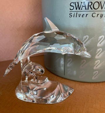 Swarovski - Beeldje - Dolfijn - Boxed - Kristal