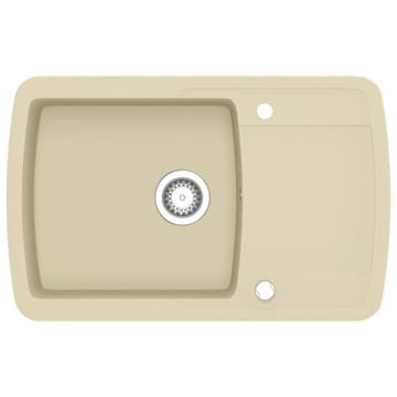 Keuken spoelbak graniet 78x50cm | Tweedekansje | OP=OP, Huis en Inrichting, Keuken | Keukenelementen, Beige, Zo goed als nieuw