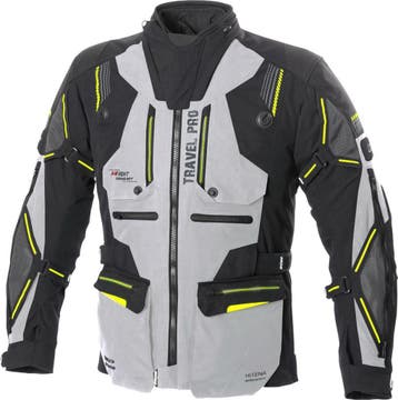Büse Travel Pro Lichtgrijs Zwart Textiel Jas, Nieuw met kaartje, Jas | textiel, Büse, Heren