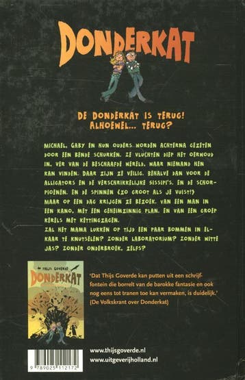 Donderkat vs kettingzaag / Donderkat / 2 9789025112172, Verzenden, Gelezen, Thijs Goverde