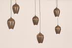 Rietveld Hanglampen - Bruin - Metaal, Aluminium, Huis en Inrichting, Lampen | Hanglampen, Verzenden, Nieuw