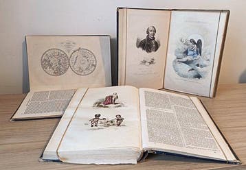 Buffon , [ ornés gravures colorées , 3 Vol in quarto ] - La, Antiek en Kunst