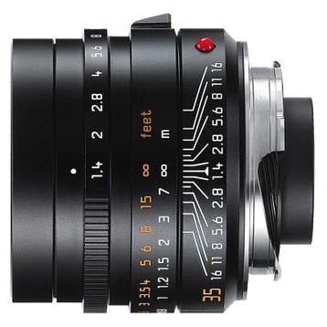 Leica Summilux-M 35mm f/1.4 ASPH objectief [11874] Zwart -, Verzenden, Gebruikt, Leica
