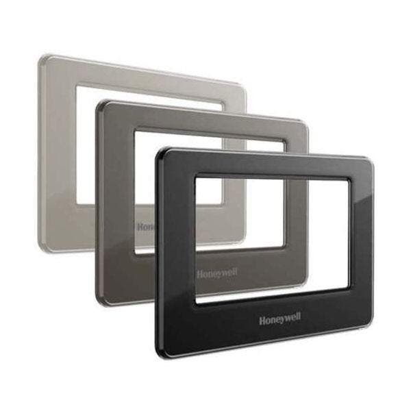 Evohome Wi-Fi frontcover set gepolijst zwart, grijs en licht, Doe-het-zelf en Verbouw, Verwarming en Radiatoren, Verzenden