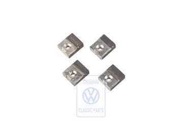 Volkswagen Iltis set koolborstels startmotor 24 V (YX, WL), Ophalen of Verzenden, Nieuw, Volkswagen