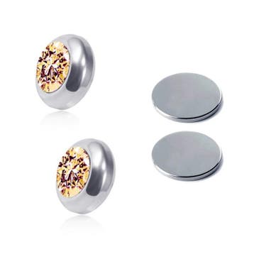 Fako Bijoux - Oorbellen - Magneet - Magnetisch - RVS - 8mm -, Verzenden, Nieuw