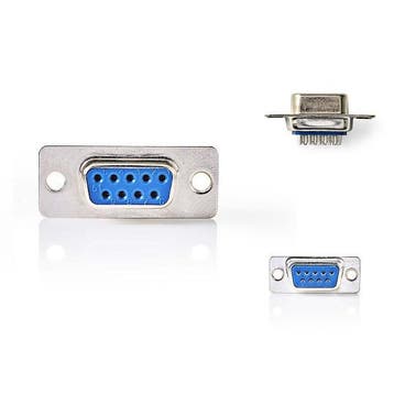 D-sub 9-pin contra plug, Verzenden, Nieuw