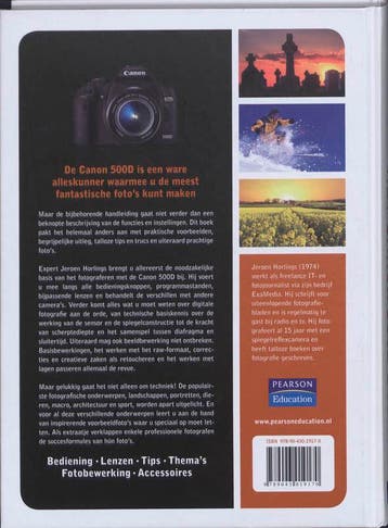 Het Canon 500D boek 9789043019170 Jeroen Horlings, Verzenden, Zo goed als nieuw, Jeroen Horlings