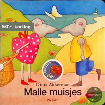 Malle muisjes - D. Akkerman 9789027640512, Verzenden, Gelezen, D. Akkerman