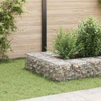 vidaXL Gabion plantenbak verhoogd kubus 30x30x30 cm, Verzenden, Minder dan 60 cm, Nieuw, Metaal