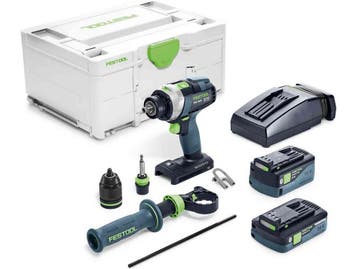 Festool TPC 18/4 4,0/5,0 I-Plus QUADRIVE Accu, Verzenden, Zo goed als nieuw