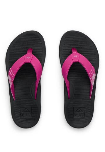 Reef Slippers Santa Ana Fuchsia CJ8827 Roze / Zwart-42.5, Verzenden, Nieuw, Roze