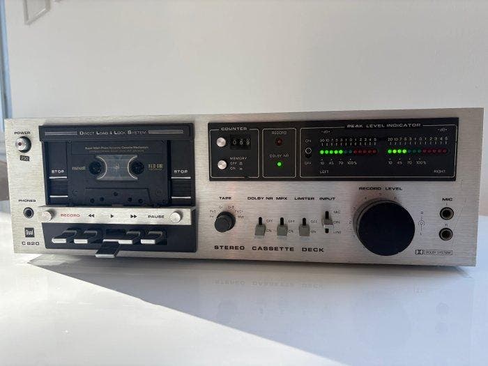 Dual - C-820 Cassetterecorder-speler, Audio, Tv en Foto, Radio's