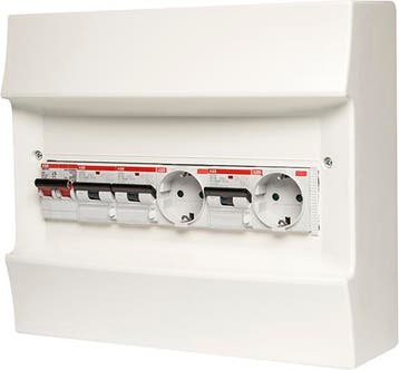 ABB HAF ZV16-H42.C.CW.CW PV VERD 3XB16/0.03 + 2XWCD, Ophalen of Verzenden, Nieuw, Groepenkast