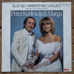 Peter Koelewijn &amp; Marga - Als Het Anker Het Houdt Wint H, Cd's en Dvd's, Ophalen of Verzenden, Gebruikt