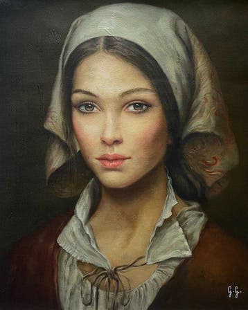 Giuseppe Giglio (1957) - La dolcezza della pelle rosa, Antiek en Kunst