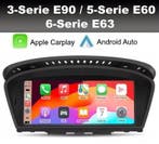 BMW e90 e60 e63 android navi apple carplay androidauto dab+, Nieuw