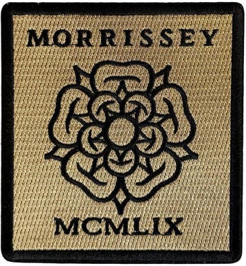 Morrissey  - Rose Logo - patch officiële merchandise, Ophalen of Verzenden, Nieuw, Kleding