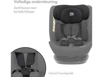 Deryan Clyde I-Size Autostoel - Groep 0+/1/2/3 - 360°, Kinderen en Baby's, Verzenden, Zo goed als nieuw