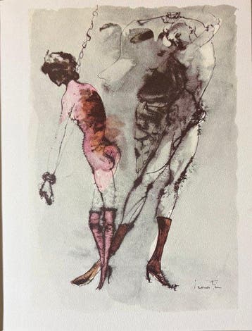 Leonor Fini (1907-1996) - La captive lot de 2