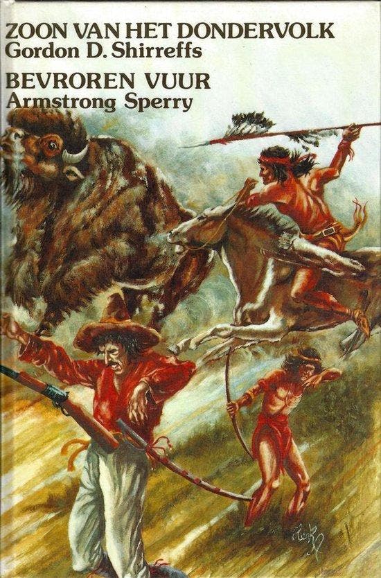 Zoon van het dondervolk / Bevroren vuur - Shirreffs, Boeken, Overige Boeken, Gelezen, Verzenden