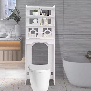 4-Laags Toiletkast – Ruimtebesparende Badkamer Organizer, Verzenden, Nieuw