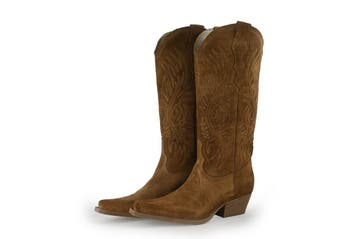 Sacha Cowboy laarzen in maat 38 Beige, Kleding | Dames, Schoenen, Verzenden, Beige, Zo goed als nieuw, Sacha