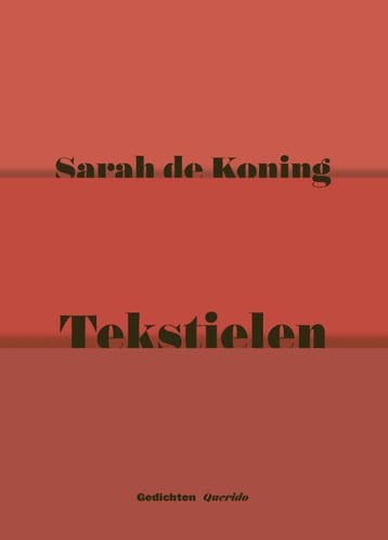 Tekstielen | Sarah de Koning | Nieuw, Ophalen of Verzenden, Nieuw, Sarah de Koning