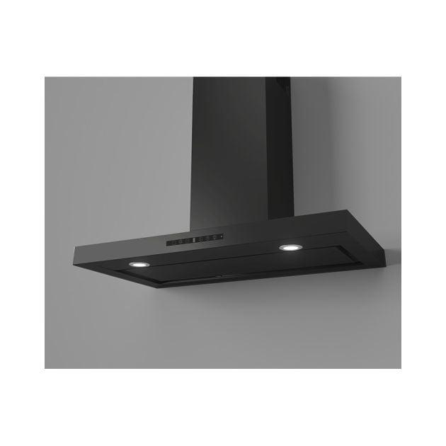 Stoves Level 900 RC Zwart Afzuigkap - SA000021549, Witgoed en Apparatuur, Afzuigkappen, Overige typen, Nieuw, Ophalen of Verzenden