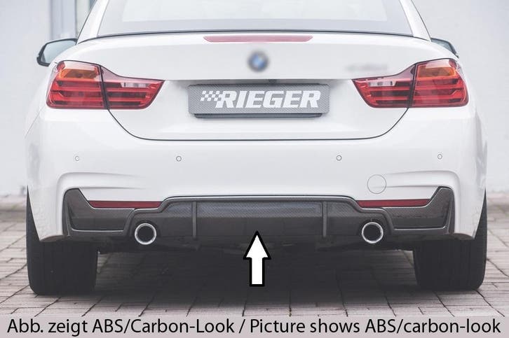 Sport Diffuser voor BMW 4 Serie F32 / F33 / F36 met M Pakket, Auto diversen, Tuning en Styling, Ophalen of Verzenden