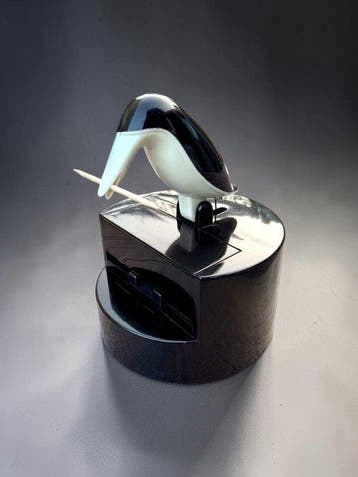 Woodpecker Toothpick Dispenser -1950s Mid-Century Modern -